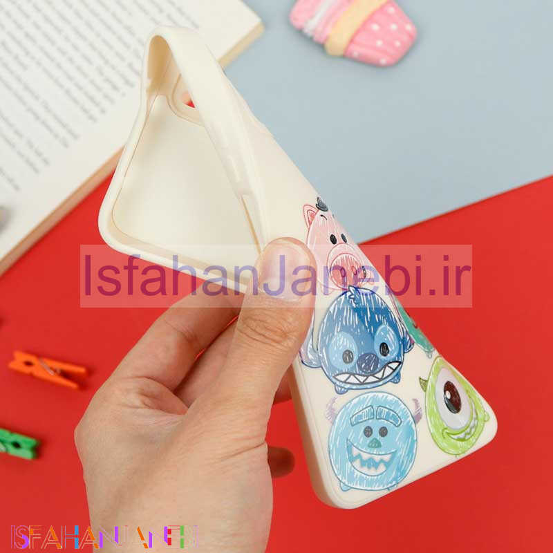 اصفهان جانبی-قاب سیلیکونی سفید محافظ لنزدار طرح دیزنی پسرانه Xiaomi Poco M3