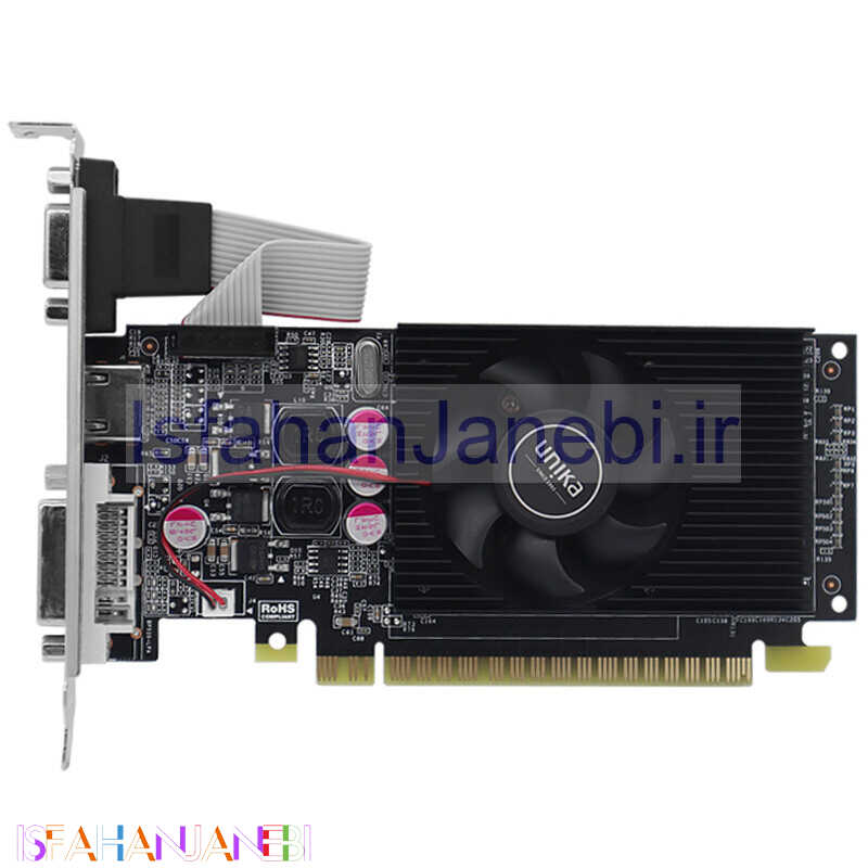 اصفهان جانبی-کارت گرافیک Unika GeForce GT610 2GD3 V1 2GB DDR3 64Bit