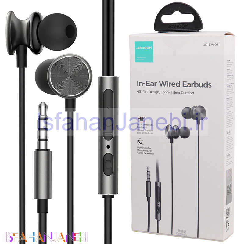 اصفهان جانبی-هندزفری Joyroom JR-EW03