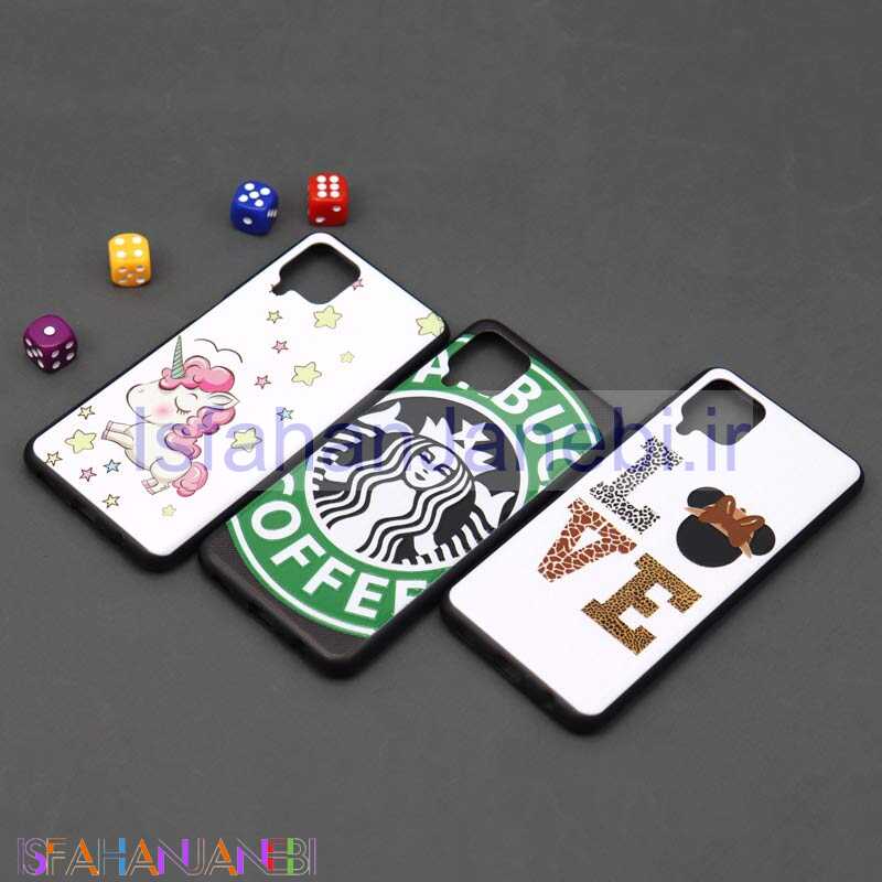 اصفهان جانبی-قاب طرحدار مشکی کارتونی سامسونگ A12