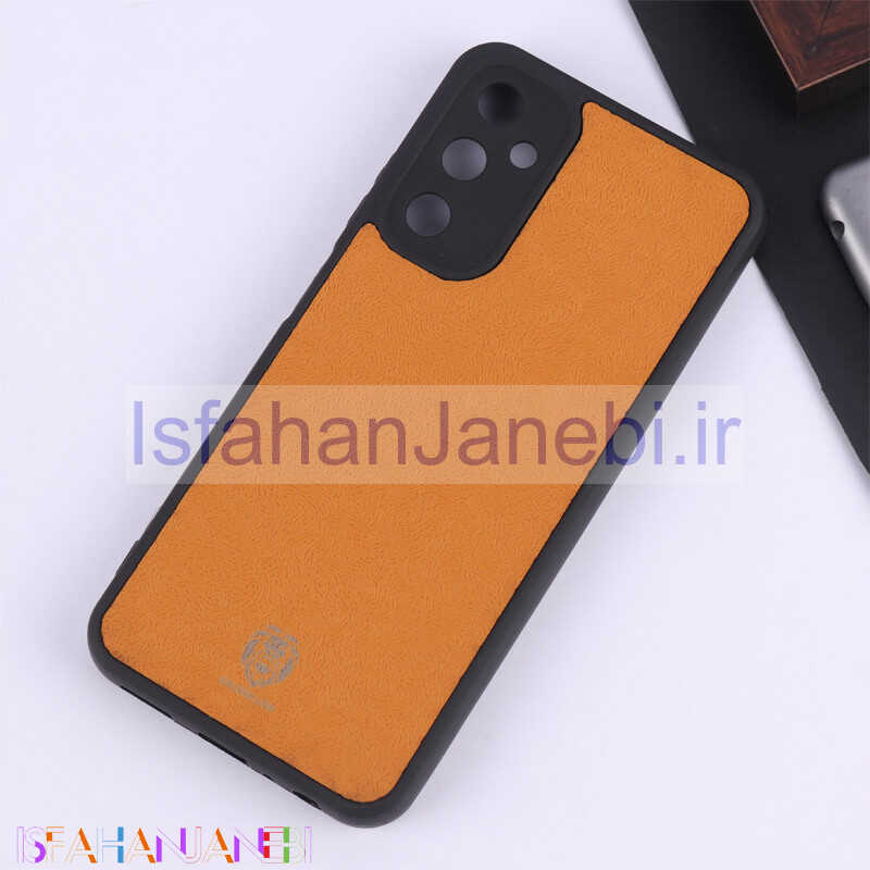 اصفهان جانبی-قاب چرمی Golden Lion سامسونگ Galaxy A05s محافظ لنزدار