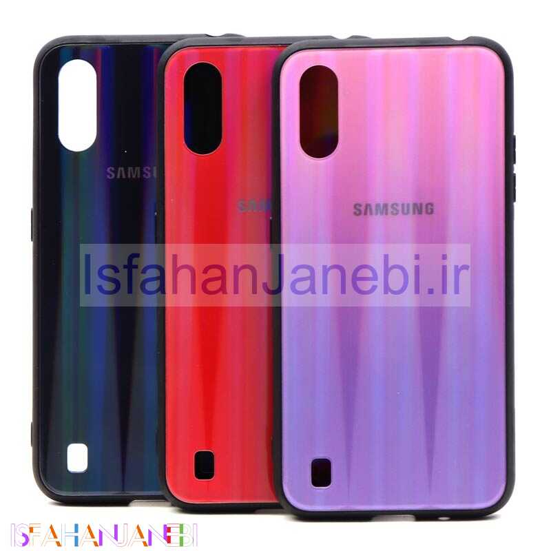 اصفهان جانبی-قاب لیزری پشت گلسی Samsung A01