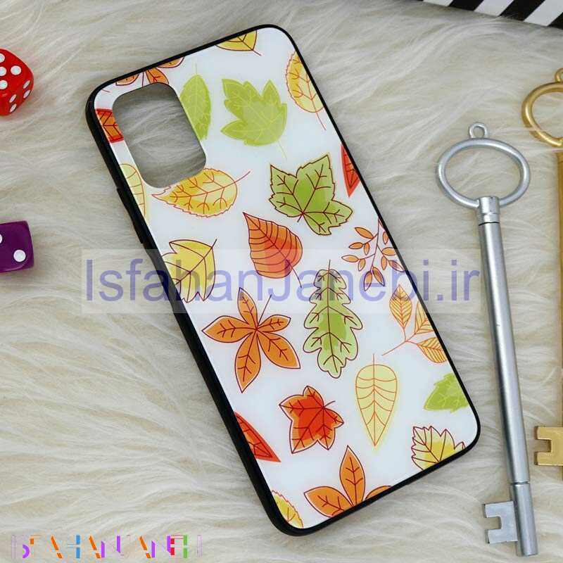 اصفهان جانبی-قاب محافظ لنزدار پشت گلسی طرحدار برگ پاییزی Xiaomi Poco M3