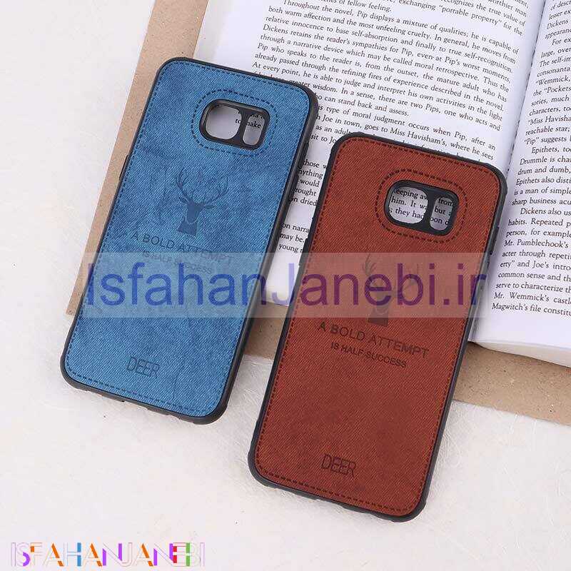 اصفهان جانبی-قاب چرمی A Bold Attempt سامسونگ Galaxy S7 Edge محافظ لنزدار