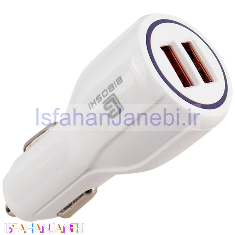 اصفهان جانبی-شارژر فندکی فست شارژ Biboshi B03-119 3.1A QC3.0 PD 15.5W