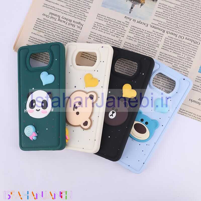 اصفهان جانبی-قاب ژله ای شیائومی Poco X3 / X3 NFC / X3 Pro طرح آبنبات و قلب