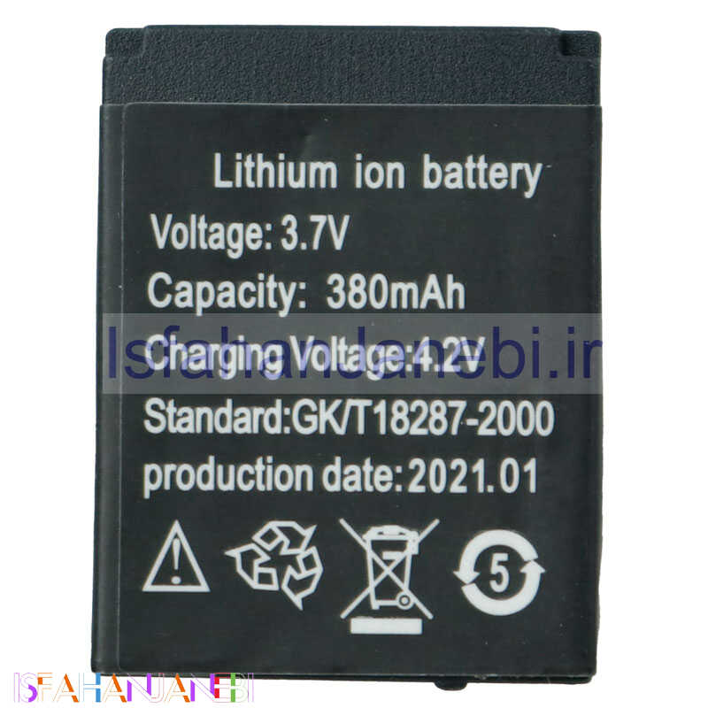 اصفهان جانبی-باتری لیتیوم 380mAh 32*25*5mm LQ-S1