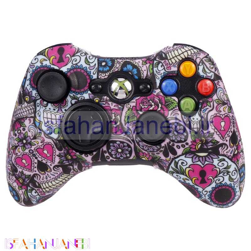 اصفهان جانبی-روکش دسته بازی Xbox 360 طرح اسکلت و گل