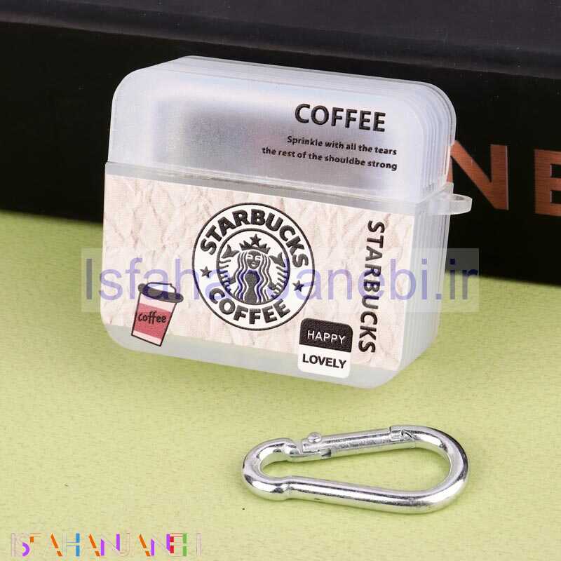 اصفهان جانبی-محافظ AirPods 3 Pc طرح Starbucks