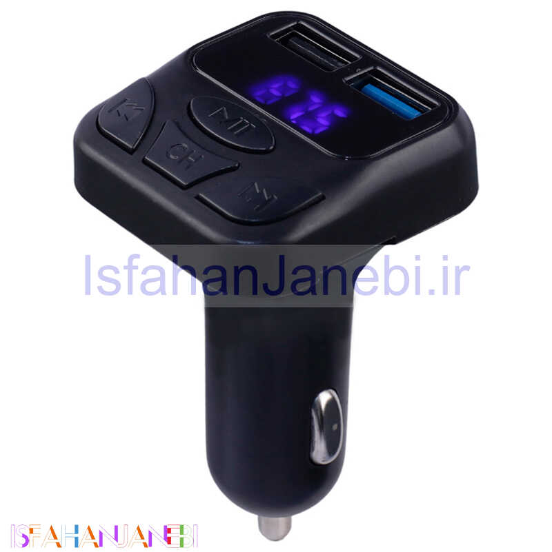اصفهان جانبی-شارژر فندکی + FM Player بلوتوثی X25