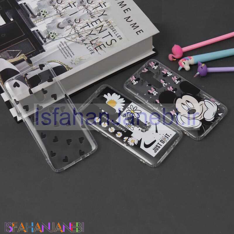 اصفهان جانبی-قاب ژله ای بی رنگ طرحدار شیائومی Xiaomi Redmi Note 8 Pro