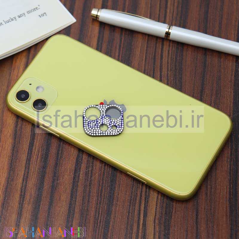 اصفهان جانبی-محافظ لنز نگین دار iPhone 11/12 Mini