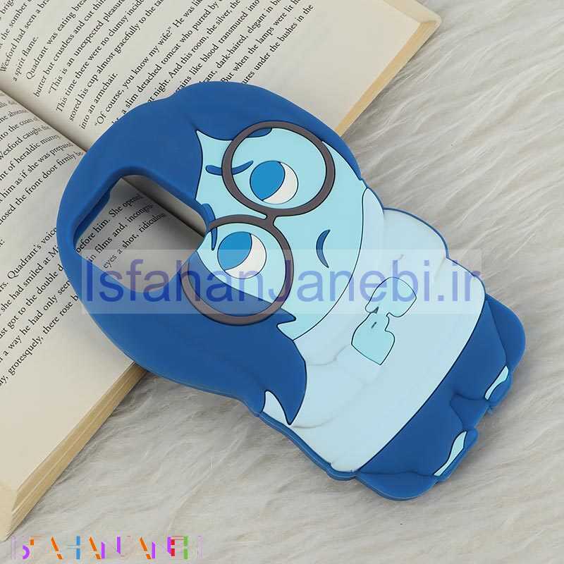 اصفهان جانبی-قاب سیلیکونی آیفون iPhone 15 Pro Max برجسته طرح شخصیت غم Inside Out