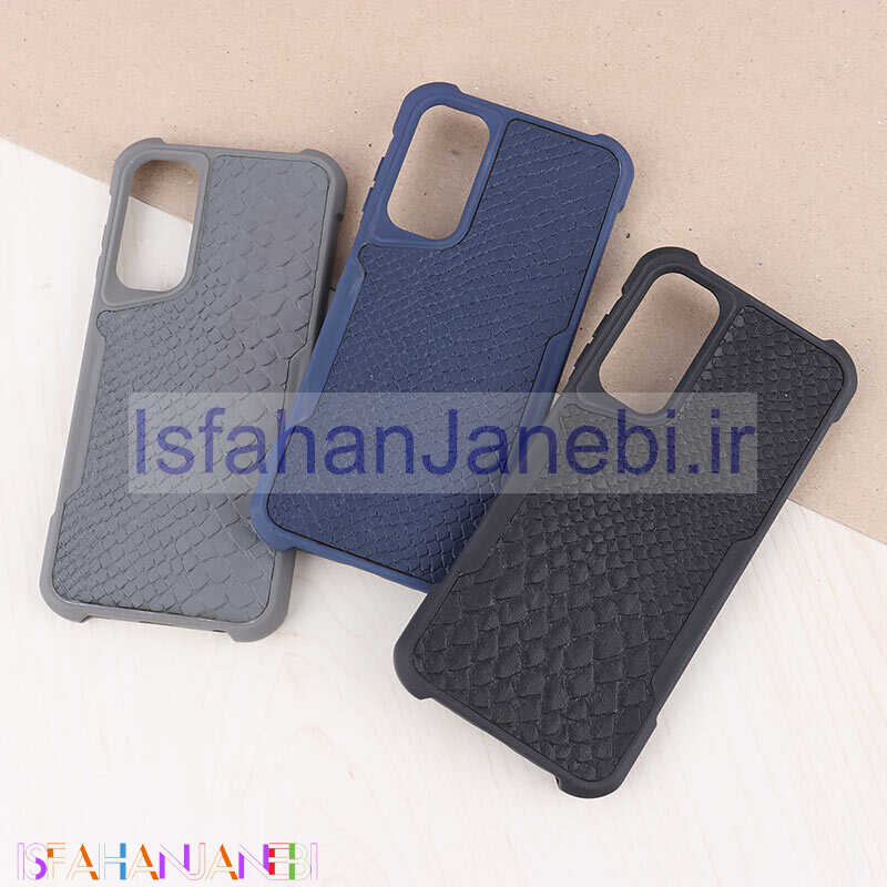 اصفهان جانبی-قاب چرمی سامسونگ Galaxy A25 سوسماری
