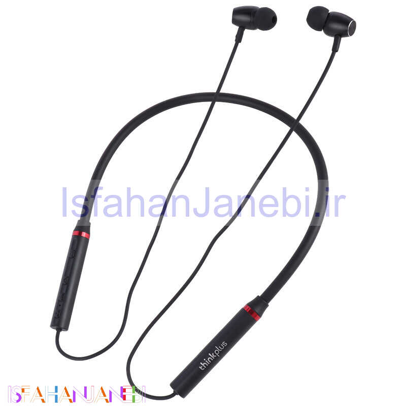 اصفهان جانبی-هندزفری بلوتوث دورگردنی Lenovo ThinkPlus HE05x Hanging