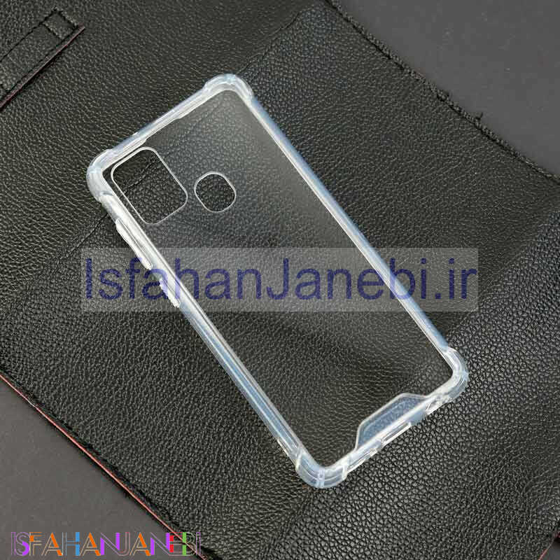 اصفهان جانبی-قاب PC ضدضربه کپسولی بی رنگ Samsung Galaxy A21s