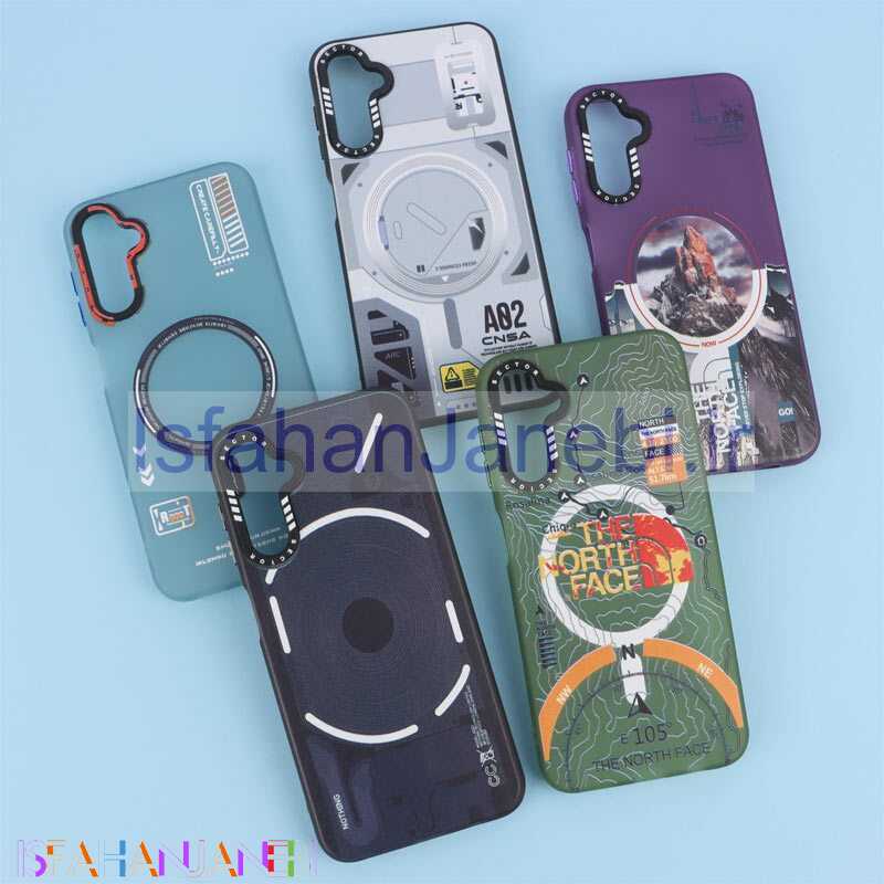 اصفهان جانبی-قاب فانتزی Sector طرح دار Samsung Galaxy A14 4G / A14 5G