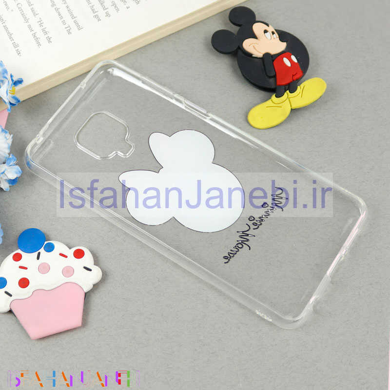 اصفهان جانبی-قاب ژله ای شفاف طرحدار مینی موس Xiaomi Redmi Note 9s / Note 9 Pro
