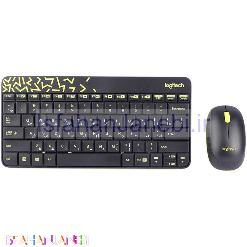 اصفهان جانبی-کیبورد و موس بی سیم لاجیتک MK240