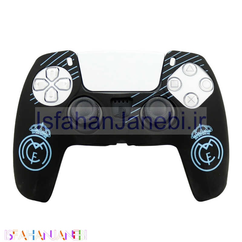 اصفهان جانبی-روکش دسته بازی PS5 طرح رئال مادرید زمینه مشکی