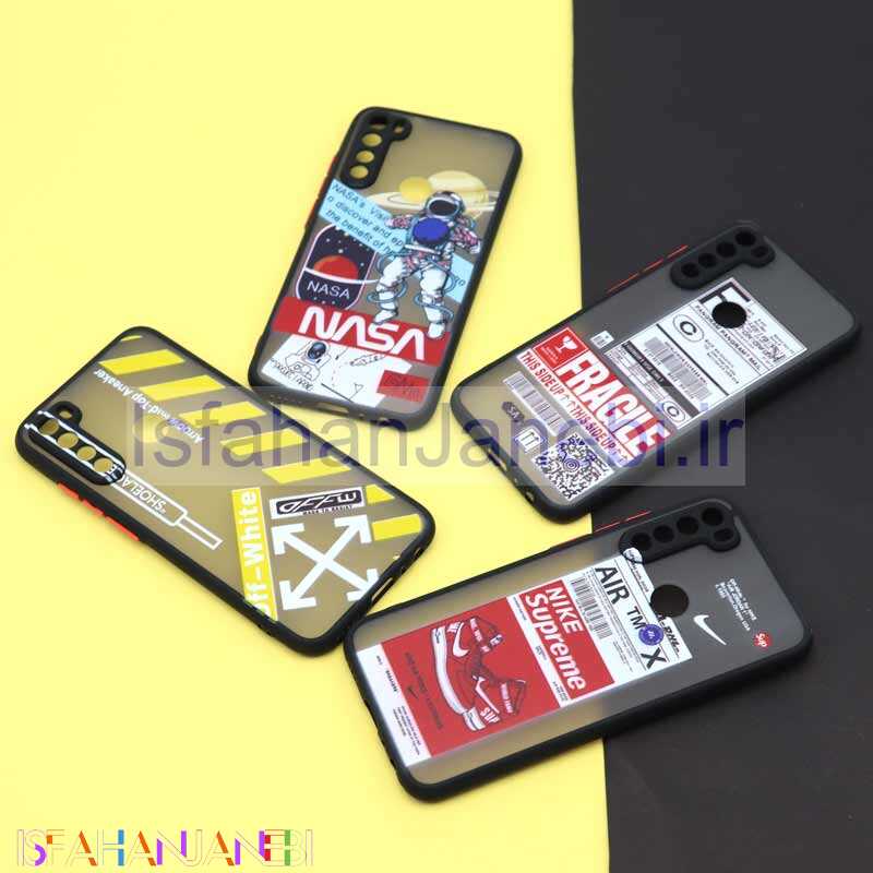 اصفهان جانبی-قاب PC مات طرحدار Xiaomi Redmi Note 8 کد8