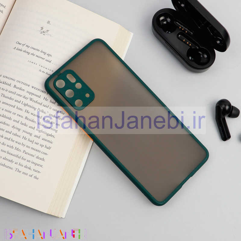 اصفهان جانبی-قاب PC مات محافظ لنز دار Samsung S20 Plus