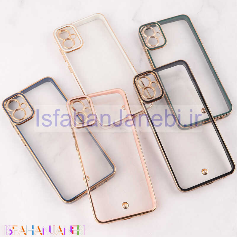 اصفهان جانبی-قاب Space سامسونگ Galaxy A05 دور رنگی محافظ لنزدار