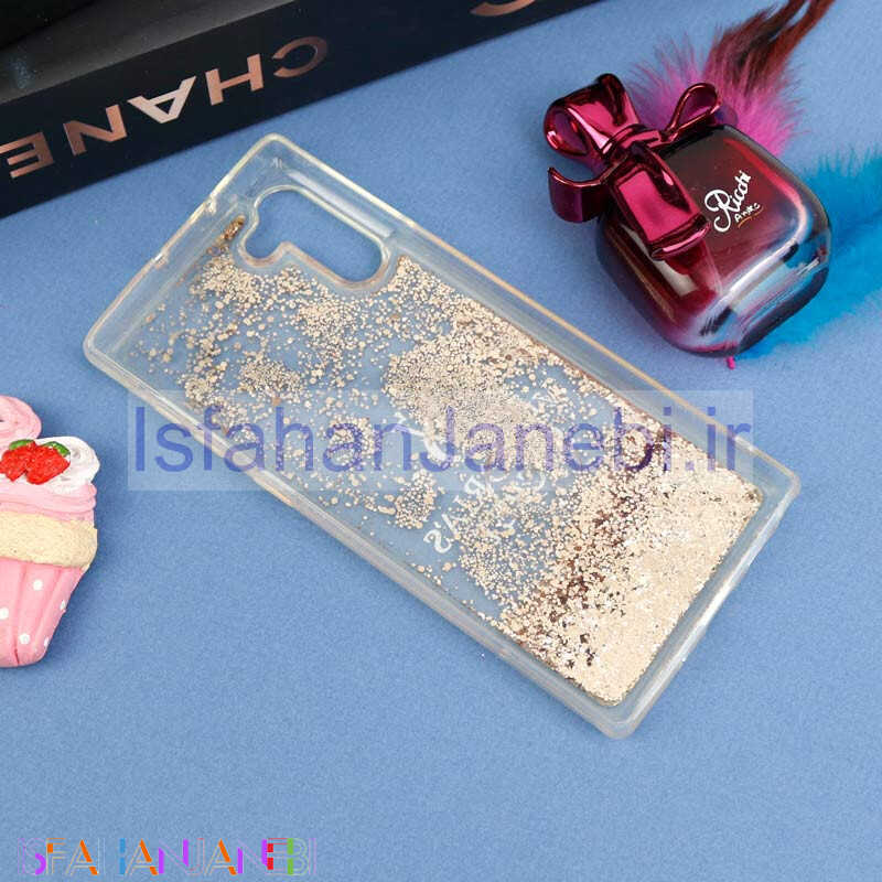 اصفهان جانبی-قاب آکواریومی ویکتوریاسکرت Samsung Galaxy Note 10 طلایی