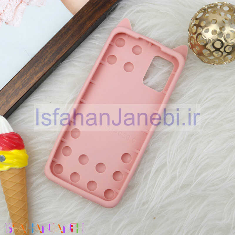 اصفهان جانبی-قاب اورجینال سیلیکونی آکواریومی Lucky Cat پاپیتی Samsung Galaxy A51