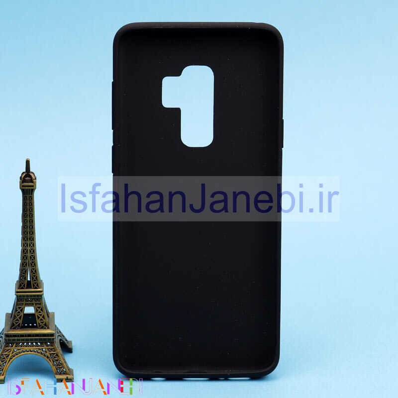 اصفهان جانبی-قاب چرمی ساده Samsung S9 Plus مشکی