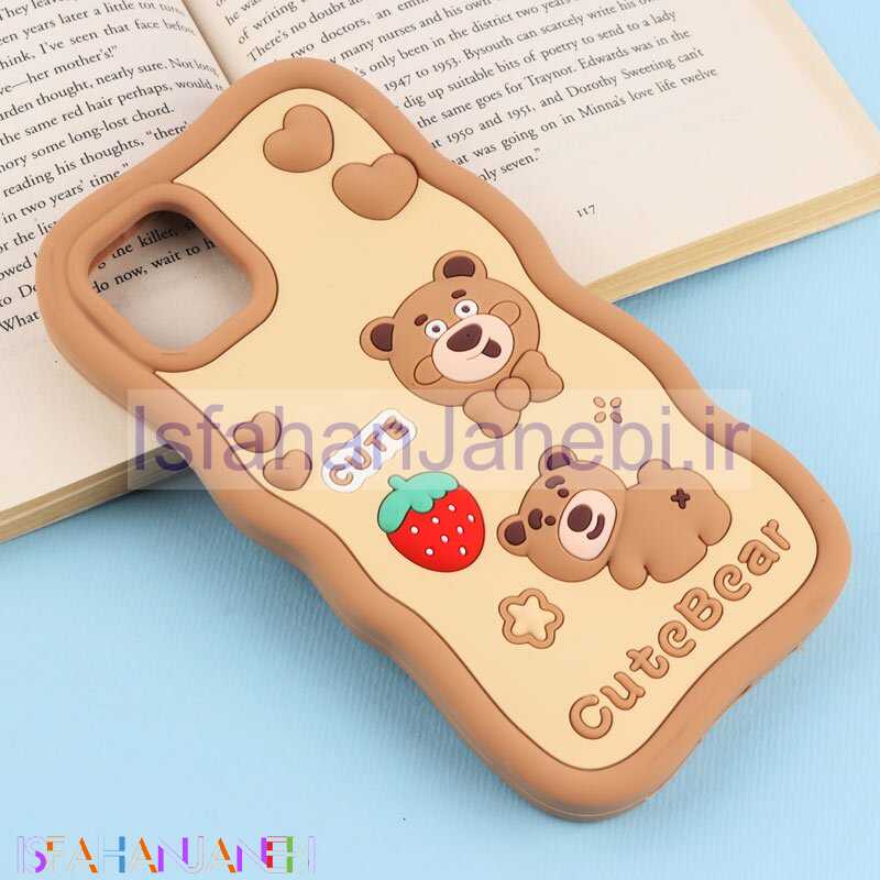 اصفهان جانبی-قاب عروسکی Vip Max آیفون iPhone 11 Pro Max طرح Cute Bear
