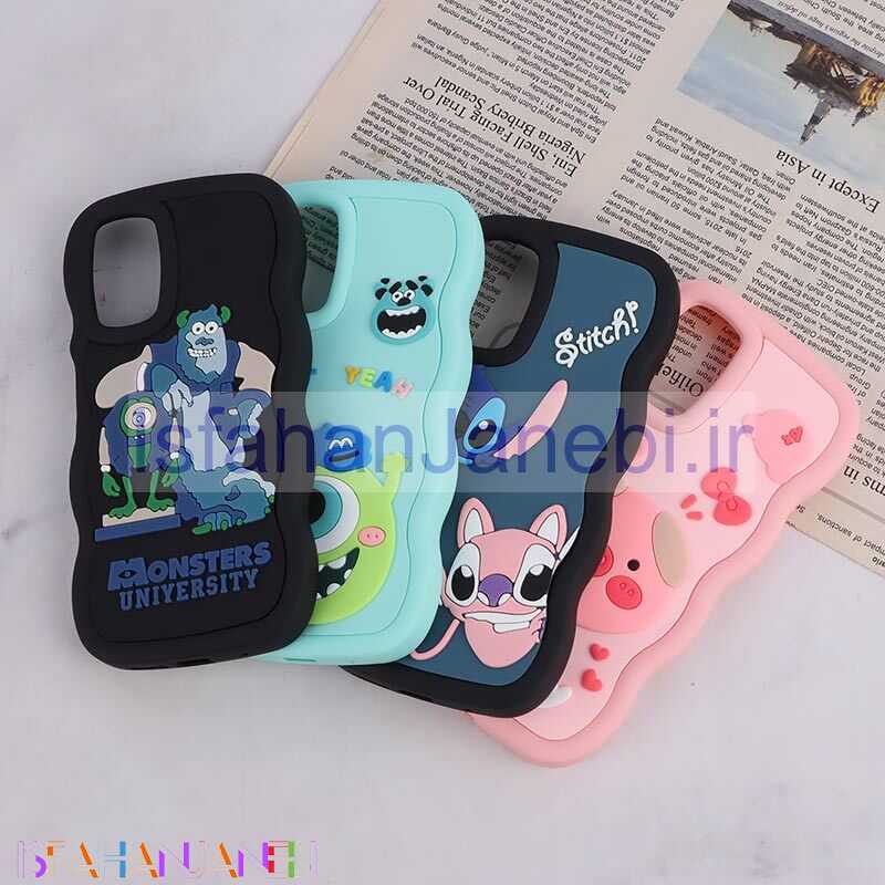 اصفهان جانبی-قاب موج دار شیائومی Poco M3 عروسک برجسته طرح دار