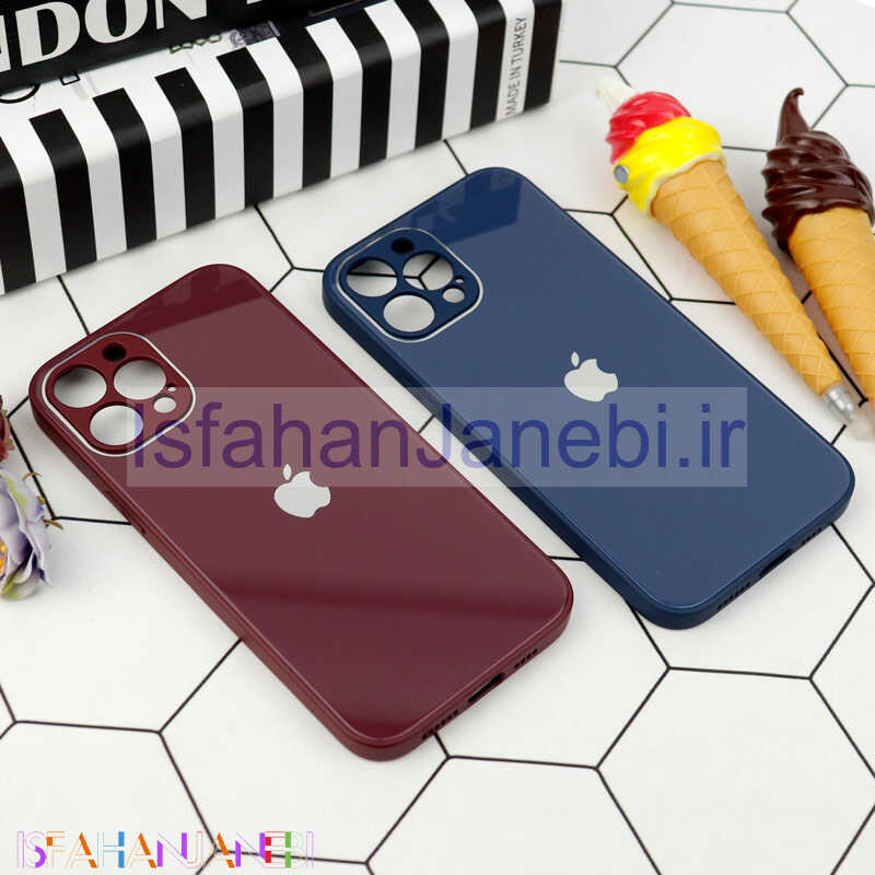اصفهان جانبی-قاب محافظ لنزدار My Case پشت گلسی iPhone 12 Pro Max