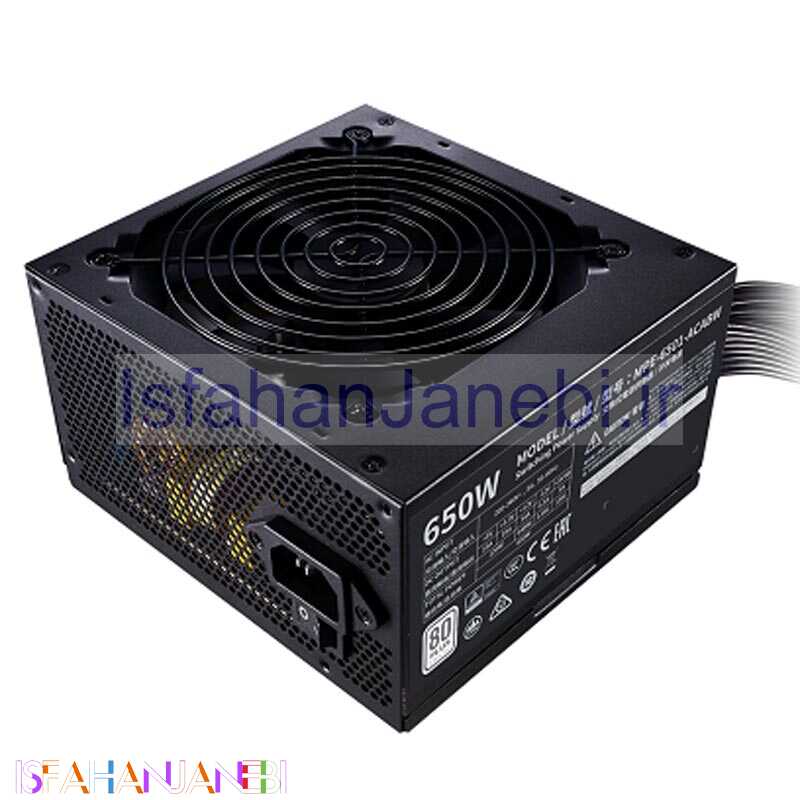 اصفهان جانبی-پاور کولر مستر Cooler Master MWE White 650W