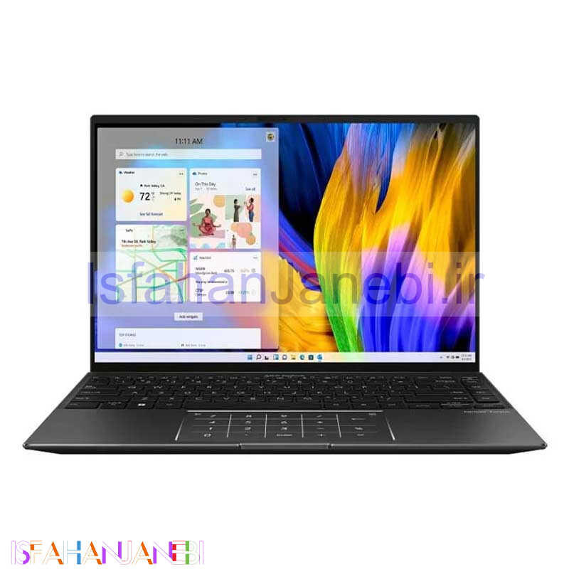 اصفهان جانبی-لپ تاپ Asus ZenBook 14X OLED UM5401QA Ryzen 7 (5800H) 16GB 1TB SSD AMD 14" 2.8K