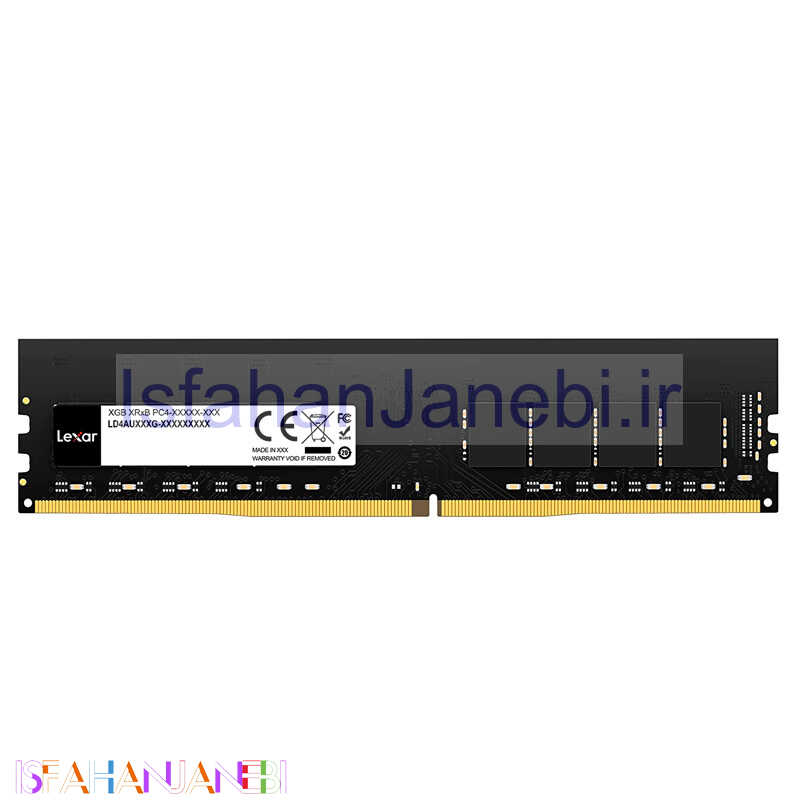 اصفهان جانبی-رم کامپیوتر Lexar LD4AU016G DDR4 16GB 3200MHz CL22 Single