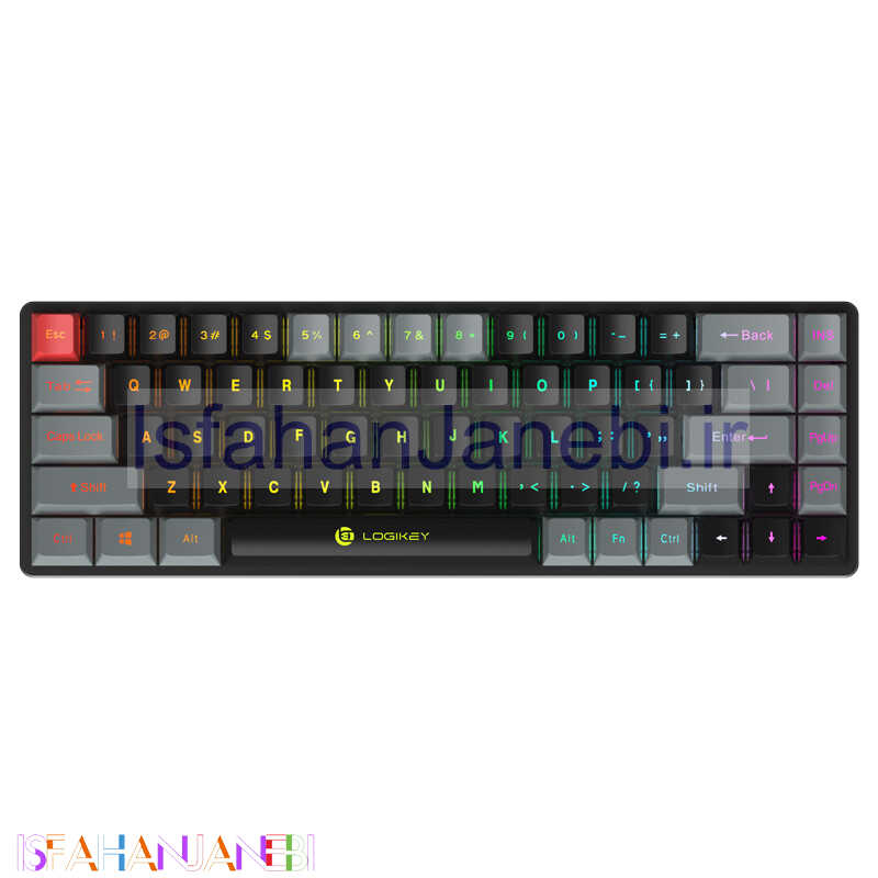 اصفهان جانبی-کیبورد بی سیم گیمینگ لاجی کی K410B
