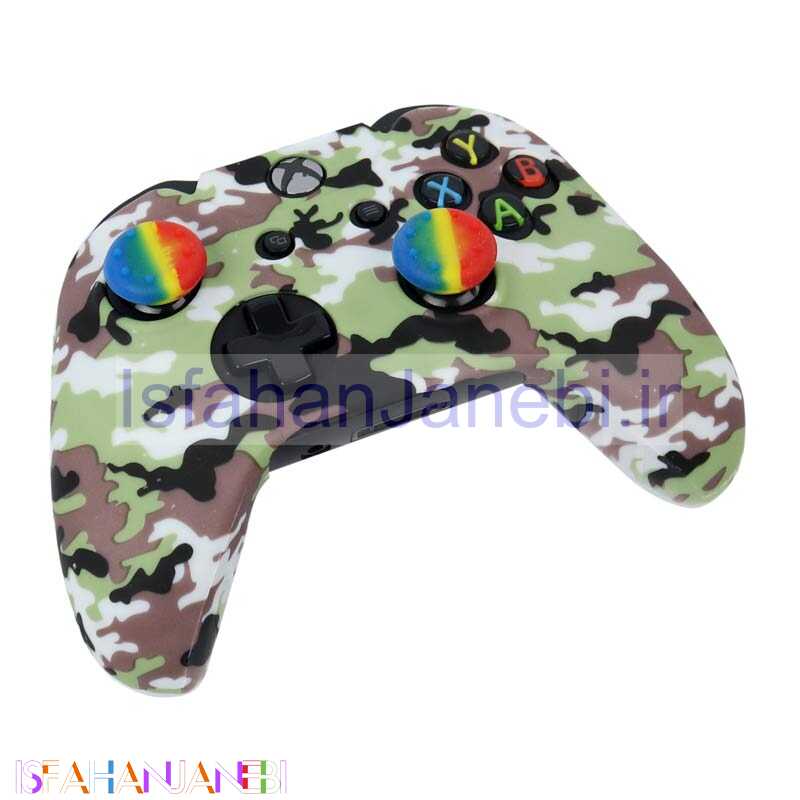 اصفهان جانبی-روکش دسته بازی Xbox One طرح ارتشی کد 2 + روکش آنالوگ هدیه