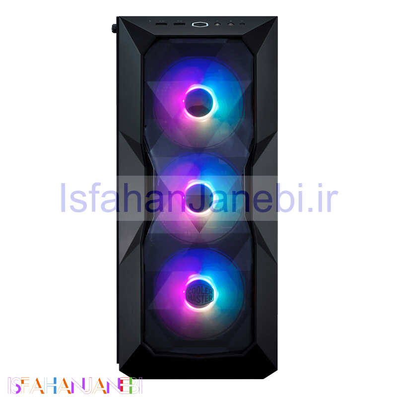 اصفهان جانبی-کیس کامپیوتر کولرمستر Cooler Master MasterBox TD500 Crystal