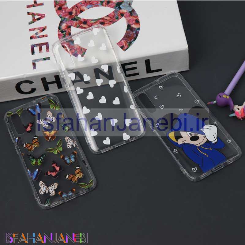 اصفهان جانبی-قاب ژله ای بی رنگ طرحدار سامسونگ A30s/A50s
