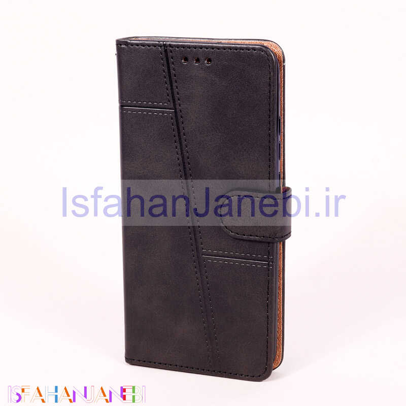 اصفهان جانبی-کیف مگنتی Classic جاکارتی دار Samsung Galaxy A03 مشکی