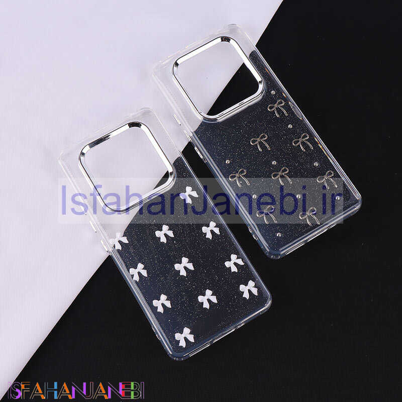 اصفهان جانبی-قاب اکلیلی شیائومی Redmi Note 14 Pro 5G طرح پاپیون دور محافظ متال