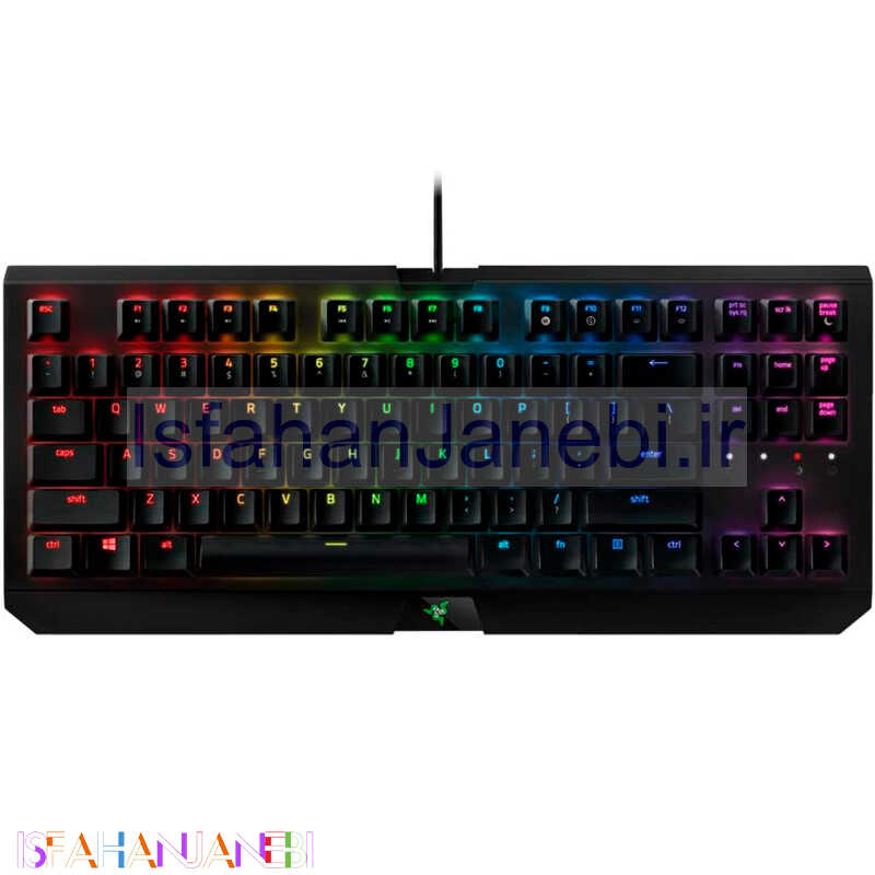 اصفهان جانبی-کیبورد گیمینگ ریزر BlackWidow X Tournament Edition Chroma
