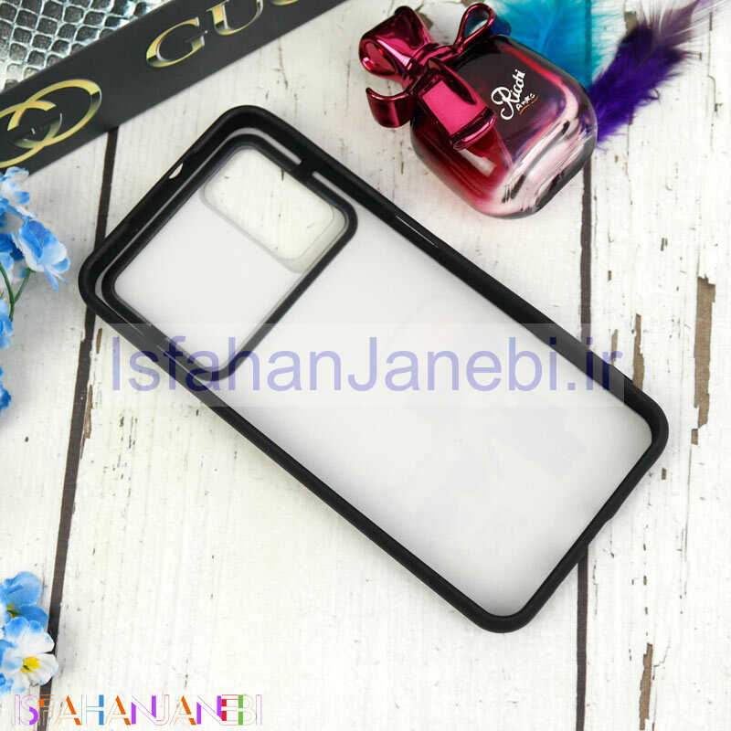 اصفهان جانبی-قاب طرحدار محافظ لنزدار کشویی + پاپ سوکت طرح Boss Cat شیائومی Poco M3 سری C