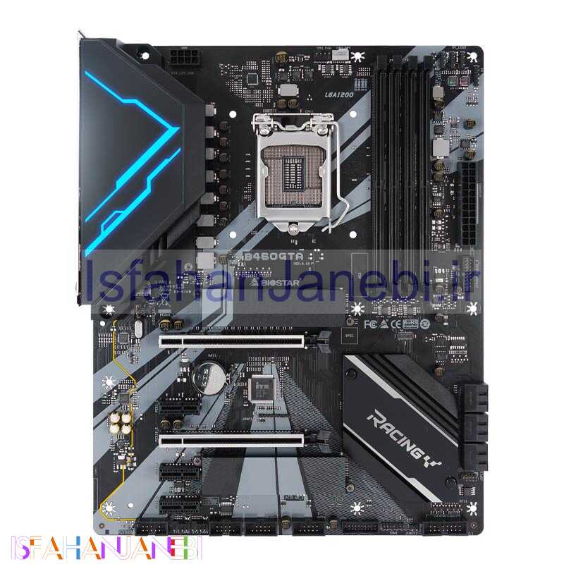 اصفهان جانبی-مادربرد بایوستار RACING B460GTA DDR4