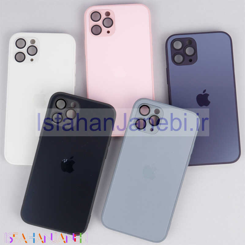 اصفهان جانبی-قاب پشت گلسی لیزری AG-GLASS محافظ لنز شیشه ای iPhone 11 Pro