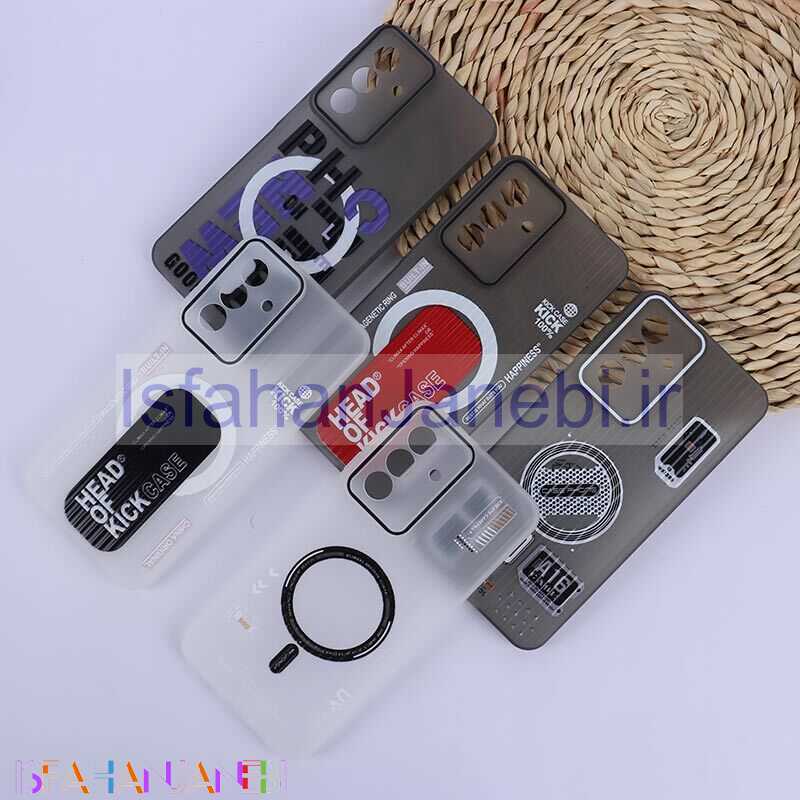 اصفهان جانبی-قاب سامسونگ Galaxy A56 کرکره ای پشت مات محافظ لنزدار