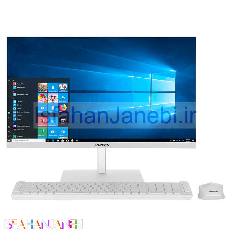 اصفهان جانبی-آل این وان Green GX22S Core i5 16GB 512GB SSD Intel 21.5" FHD