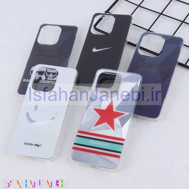 اصفهان جانبی-قاب لیزری سه بعدی شیائومی Redmi 13 4G / Redmi 13 5G طرح دار