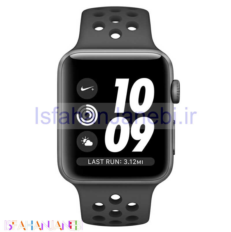 اصفهان جانبی-ساعت هوشمند اپل سری 3 Apple Watch Nike Plus 38mm Aluminum Nike Sport Band